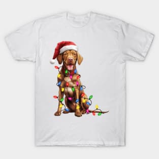 Christmas Vizsla T-Shirt